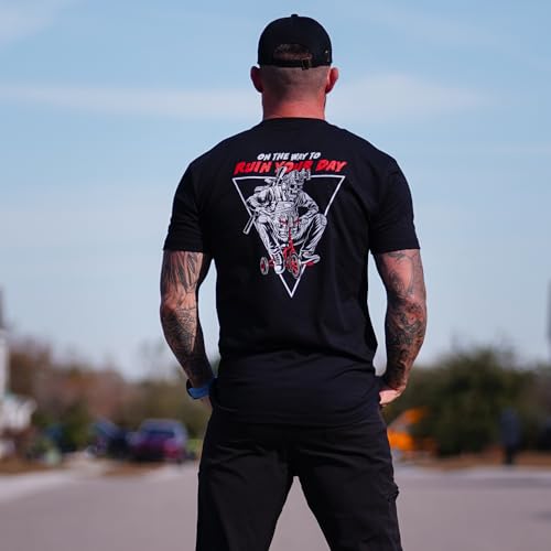 Savage Tacticians Men’s Tactical Graphic Tee – Military-Inspired Cotton Blend T-Shirt, Casual & Outdoor Wear3