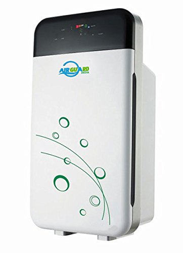 AIRGUARD India Zephyr Clean AG-03 Air Purifier + Activated xcarbon Filter + Antibacterial Filter + HEPA Filter with Remote Control
