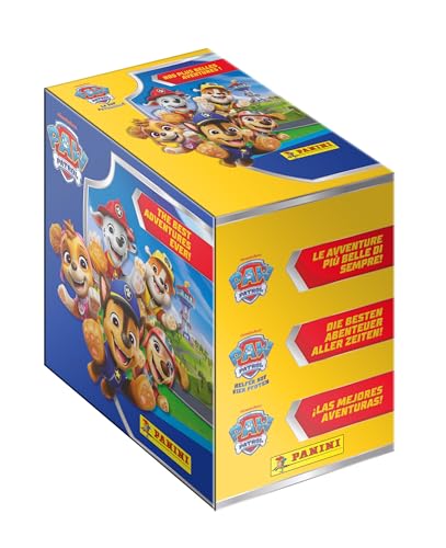Panini LA PAT'PATROUILLE boite 36 pochettes autocollants album nos plus belles aventures