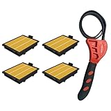 Caterpillar 327-6618 Cab Air Filter w/IHD Strap Wrench Bundle (4)