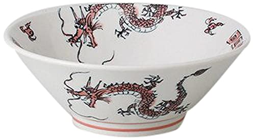 Amazon.co.jp: 5個セット赤竜 切立6.8丼 [ 20.3 x 7.8cm 1000cc 630g
