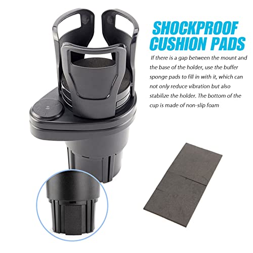 Extensor de portavasos para carro ajustable 2 en 1 miniatura 2