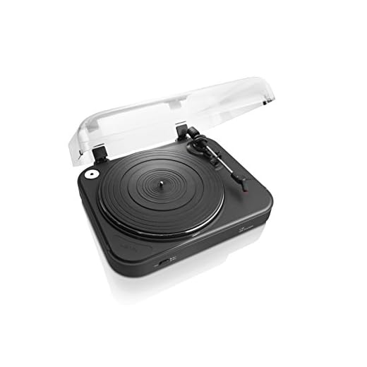 Lenco L-84 Giradischi con trasmissione a cinghia Nero piatto audio