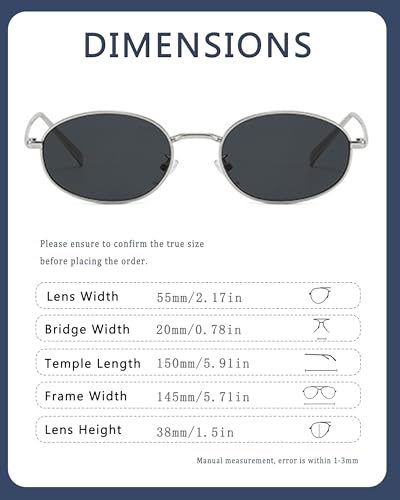 Image of Retro Oval Sunglasses for Women Men Trendy Gold Sun Glasses Vintage Metal Frame Shades