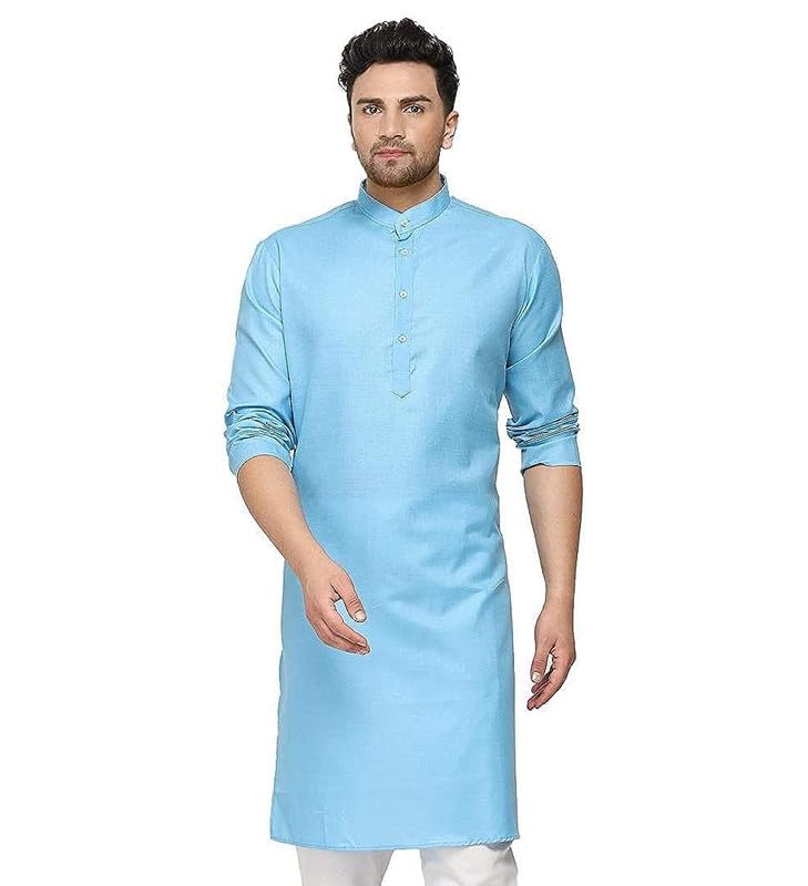 Image of WESTCORE Men's Cotton Kurta Combo - Pack of 2 | Traditional Ethnic Wear for Festivals & Celebrations