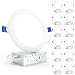 Sunco Lighting 12 Pack 6 Inch Slim LED Downlight with Junction Box, 14W=100W, 850 LM, Dimmable, 4000K Cool White, Recessed Jbox Fixture, Simple Retrofit Installation - ETL & Energy Star
