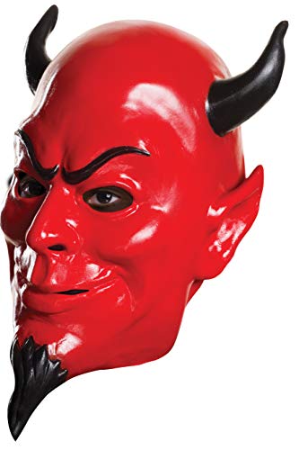 Rubie's Costume Co Men's Scream Queens Red Devil Mask, As Shown, One Size