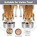 MateeyLife Cuttable Slow Feeder Dog Bowls Insert with Suction Cups for Medium & Large Dogs to Slow Down Eating– Fits Metal & Ceramic Bowls(Gray)
