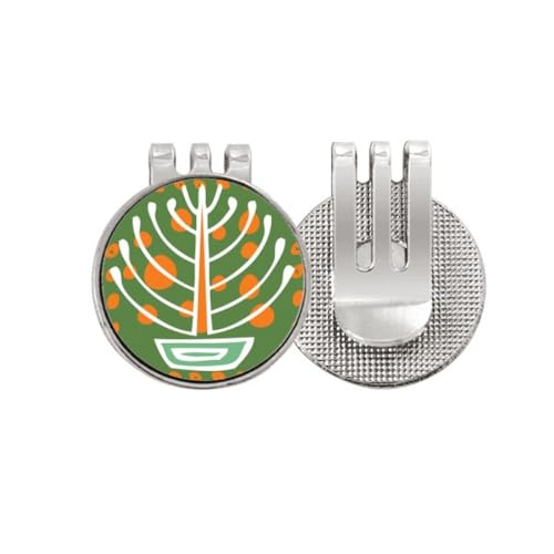 Marqueur de balle de golf totem mexicain émail magnétique