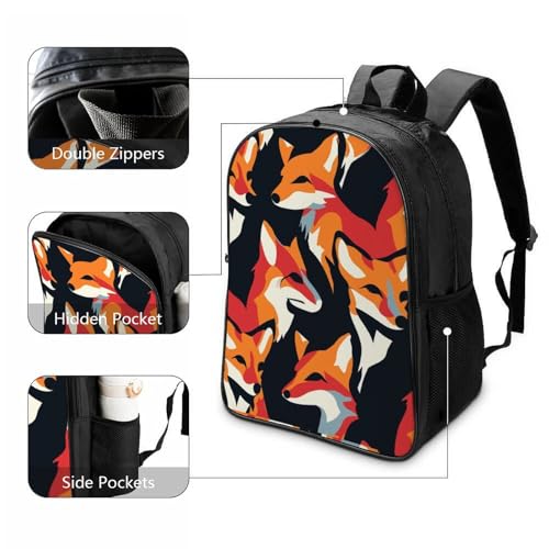 Sac bébé renard de 40x28x16cm pour transporter le change sans douleur