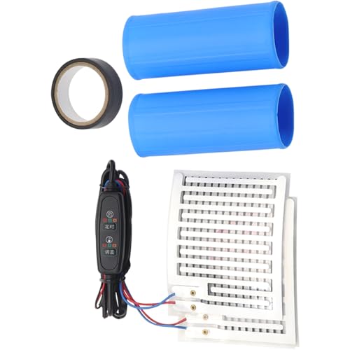 OAJABBGE 12 V Elektrisch Beheizte Lenkergriffe Schnelles Heizdesign Für Pendeln Winter Und Schneemobilfahrten Beheizte Acryl Griffe Für ATV