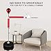 Wodesid Boxing Ball Free Standing Boxing Punching Bag Reflex, Height Adjustable Punching Ball Stand, Hand Pump for Teens Kids Adults, Pedestal Reflex Bag Freestand (with 360° Reflex Bar)