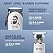 GTSPro Hair Clippers for Men, Clippers and Trimmers Set, Barber Clippers, Electric Hair Trimmer with Box, Gifts for Men White