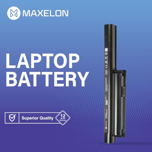 Maxelon BIS Certified Rechargeable Laptop Battery for Sony Vaio VPCEH38FN VPCEH26EN, VPCEG17FG/B, VPCCA35FN/R, VPCEH25EN, VPCEH35EN, VPCEH18FG/L-... - Image 5
