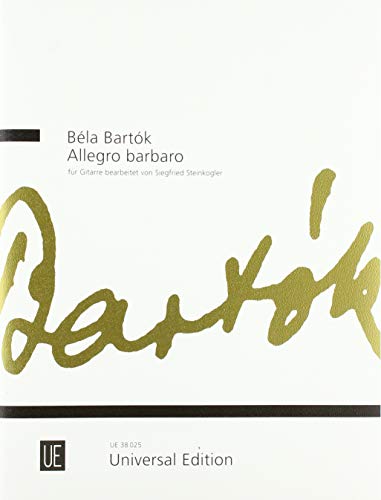 Allegro barbaro: for guitar Allegro barbaro: for guitar