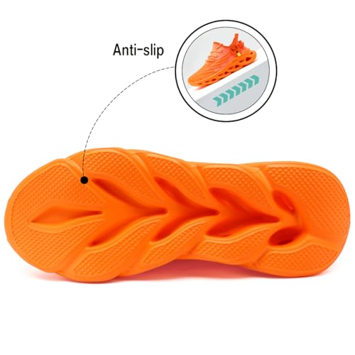 Image of DLWKIPV Men Running Shoes Men's Tennis Shoes Lightweight Breathable Fashion Sneakers Non Slip Workout Gym Shoes for Running