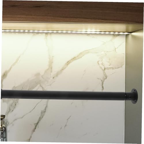 Barre extensible pour vêtements lourds sans risque de chute tringle de placard ajustable Toyvian