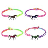 pferdehaar armband Sichere Materialien: Unsere Armbänder bestehen aus bunten elastischen Schnüren und einer Zinklegierung, die sicher und hautfreundlich, ungiftig und für Kinder unbedenklich sind.