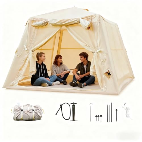 Carpa inflable con dosel para 2-3 personas 4 estaciones miniatura 1