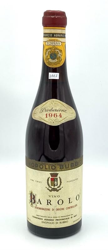 Vintage Bottle - Consorzio Agrario Provinciale di Asti Barolo DOC 1964 0,72 lt. - COD. 2887