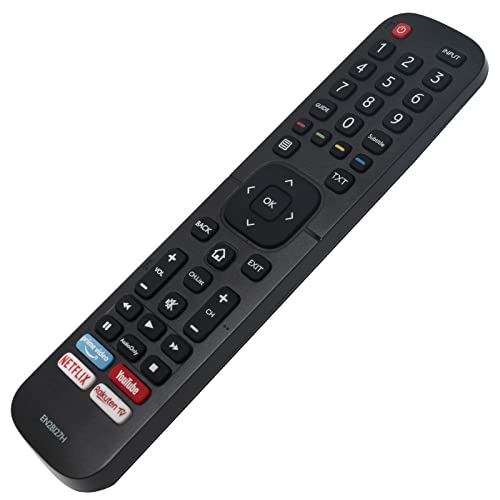 VINABTY EN2BI27H Replacement Remote Control Compatible with Hisense 4K UHD TVs H32B5600 H32BE5500 H40B5600 H40BE5500 H43B7100 H43B7120 H43B7300 H43B7500 H43BE7000 H43BE7400 H50B7300 H50B7500 - Image 2