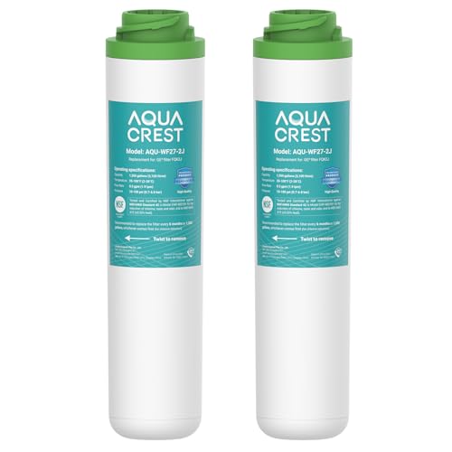 AQUA CREST FQK2J Water Filter Replacement for GE FQK2J FQK1K 2 Pack