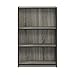 FURINNO JAYA Simple Home 3-Tier Adjustable Shelf Bookcase, French Oak Grey