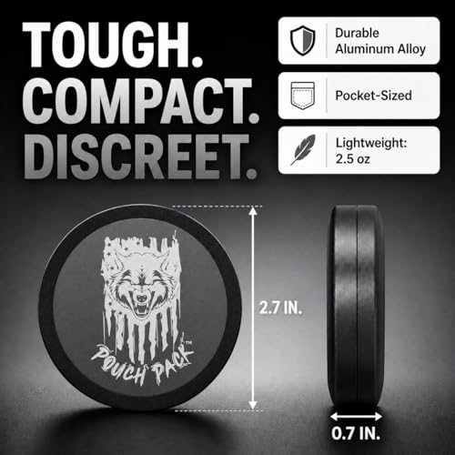 Image of Metal Can for ZYN, Slim Pouch Container and Holder