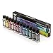 Produktbild RICH Master Acrylic 12 Acrylfarbe Set 60ml, Reichhaltige Pigmentfarben Bastelfarben für Leinwand, Holz, Keramik, Stoffmodell für Anfänger oder Profis (Grundfarben)