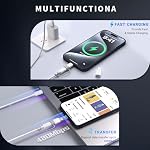 NICE BUDDY Light-ning à USB C Adaptateur pour iPhone 15/16 Pro/16 Pro Max/Plus, Sam-Sung S24,C'est pas vrai. Air,Interrupteur Nin-tendo, rapide Charging-4Pack | CHARGE ONLY. Éclairage Féminin à USB-C Homme. NO audio/OTG/headphones. Résistance de 56k. QC Chargez vite.