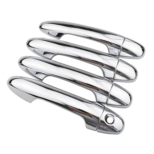 車用サイドドアハンドルカバー Compatible With For RAV4 RAV 4 2013 2014 2015 2016 2017 2018 車のドアハンドルカバードアハンドルトリムステッカースタイリングアクセサリー