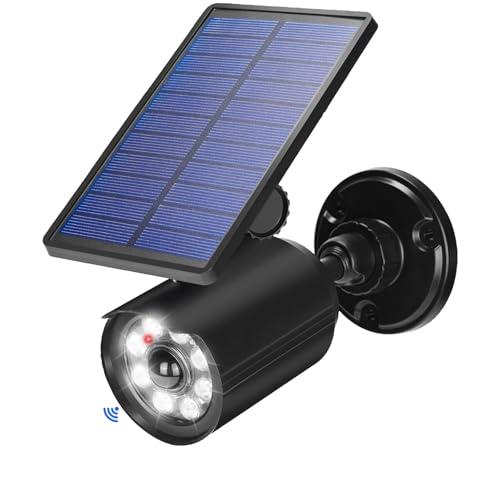 CAHOUGSMT Solar Motion Lights Outdoor 2000LM Security Flood Lights IP67 Waterproof Spot Lights for...