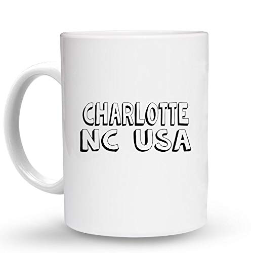 Makoroni Charlotte NC USA 6oz Ceramic Espresso Mug