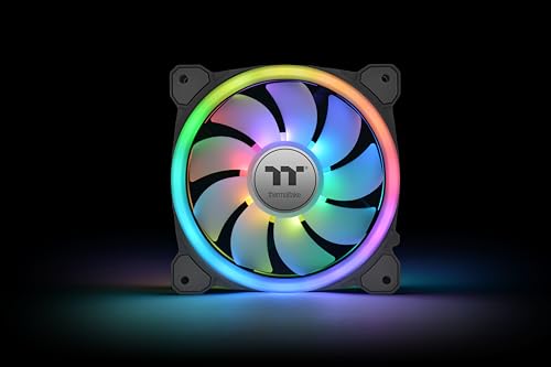 Image of Thermaltake TT SWAFAN 12 Radi. Fan 3P. 120x120x25 CL-F137-PL12SW-A, Black