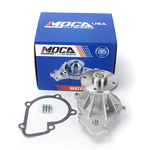 MOCA 150-1400 Engine Water Pump Compatible with Nissan 240SX & 94 for Nissan Ichi Van & 93-10 for Nissan Pickup & 10-15 for Nissan NP300 L4 2.4L