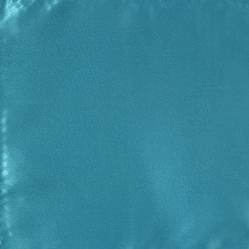 Image of TIE STUDIO Men's Solid Pocket Square | Size- 10cm x 10cm | Colour-Royal Blue | Pack of 1 |