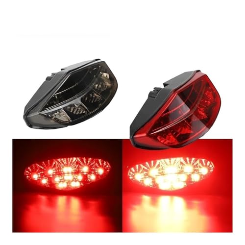 Feu arrière à LED Monster 696 796 clignotant frein intégré accessoire moto