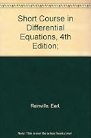Short Course in Differential Equations, 4th Edition; B0006BYK1S Book Cover