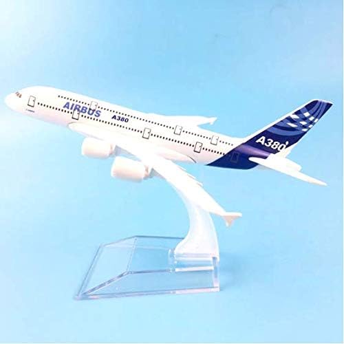 SCHUBERT only for Display Diecast Aeroplane Scale Model Size -16 cm X 14 cm (Airbus A380),multicolor 3
