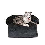 WELLYELO Dog Couch Bed Medium Calming Dog Bed Dog Sofa Couch Beds for Medium Dogs and Cats Fluffy Pl