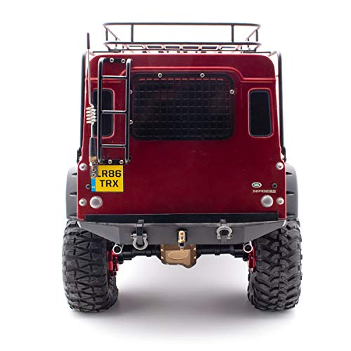 Lcx Racing 1/10Th Rc Crawler Car Body Parts Metal Exhaust Pipes For Rc Car Trx4 Trx-4,Upgrades Parts Accessories #TOP5