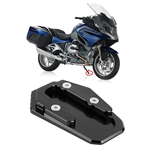 Placa de extensão de kickstand de motocicleta grcfumo, bloco de extensão de alínea de alumínio, bloc