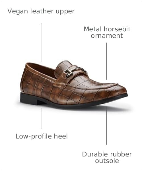 Image of Ferro Aldo Men's Premium Moc Toe Loafers | Casual & Dress Styles with Tassels & Horsebit Buckles