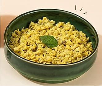 Yu Foodlabs Pasta - Ready to Eat - 2 Three Cheese + 2 Peri Peri Combo - Instant Meal - Pack of 4 - No Preservatives & Additives - 100% Natural & Vegetarian - Instant Food in 4 mins - 800 GMS