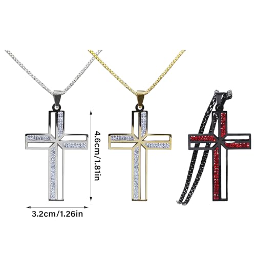 Collar para hombres y mujeres ideal como obsequio de fe católica 3