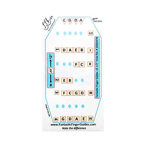 image for FFG NOTE THE DIFFERENCE Fantastic Finger Guide for Violas | Stringed M