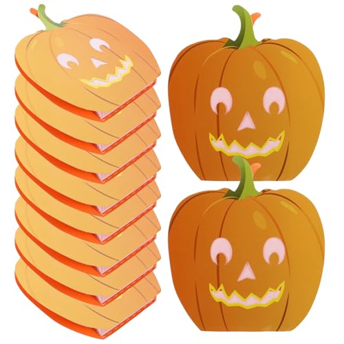 FUNOMOCYA Candle Lantern Pumpkin Bag Halloween Party Bags Flame Resistant Led Tea Lights Home Decor