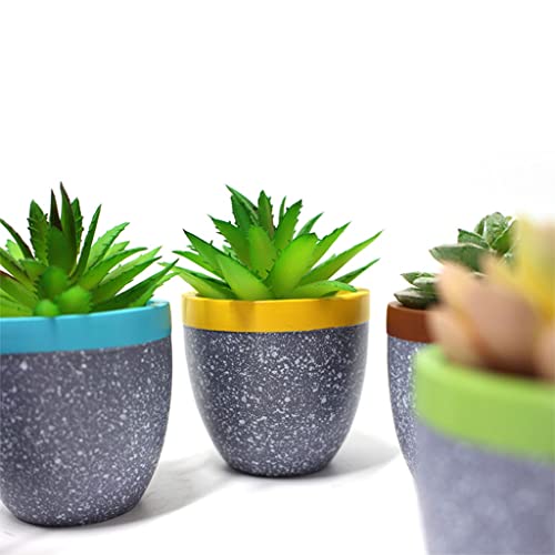Pots décoratifs pour bureau et centres de table de mariage chic lot de 6 - 6
