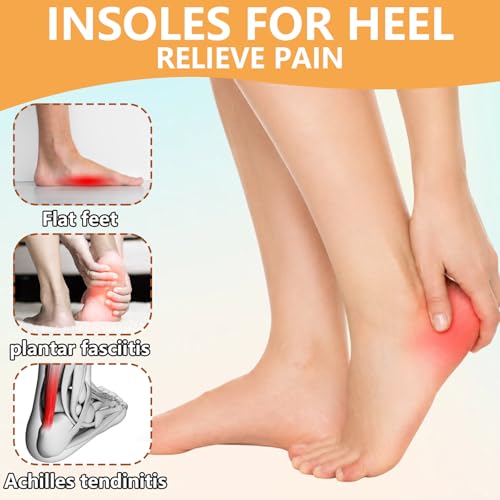 6 pares de plantillas de cuña para corrección y dolor de pie miniatura 4