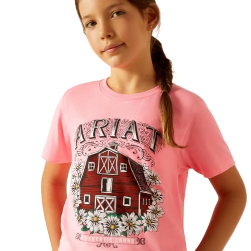 Ariat Girls' Ariat Floral Farm T-Shirt2